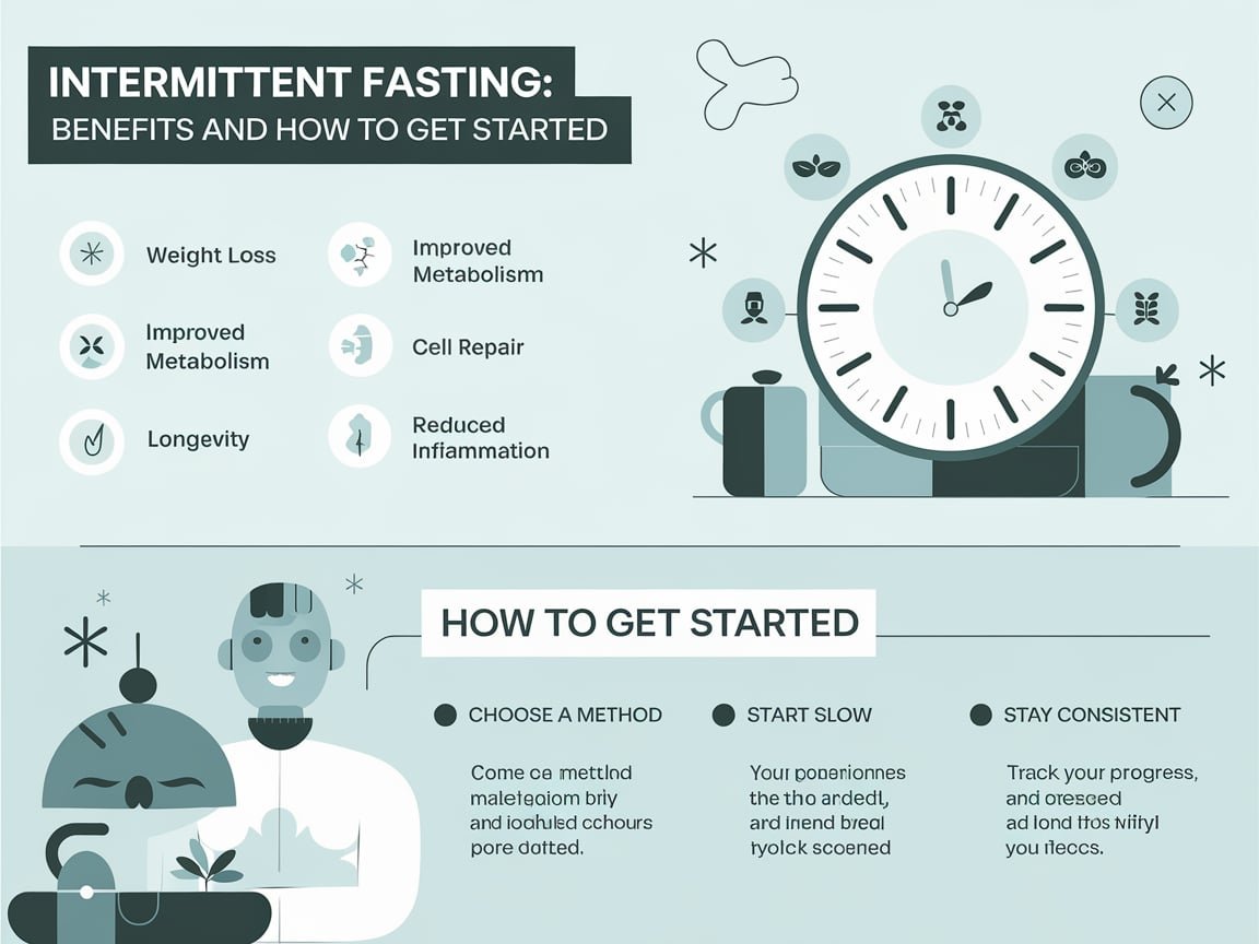 "Healthy meals prepared for intermittent fasting, showcasing nutrient-dense foods."