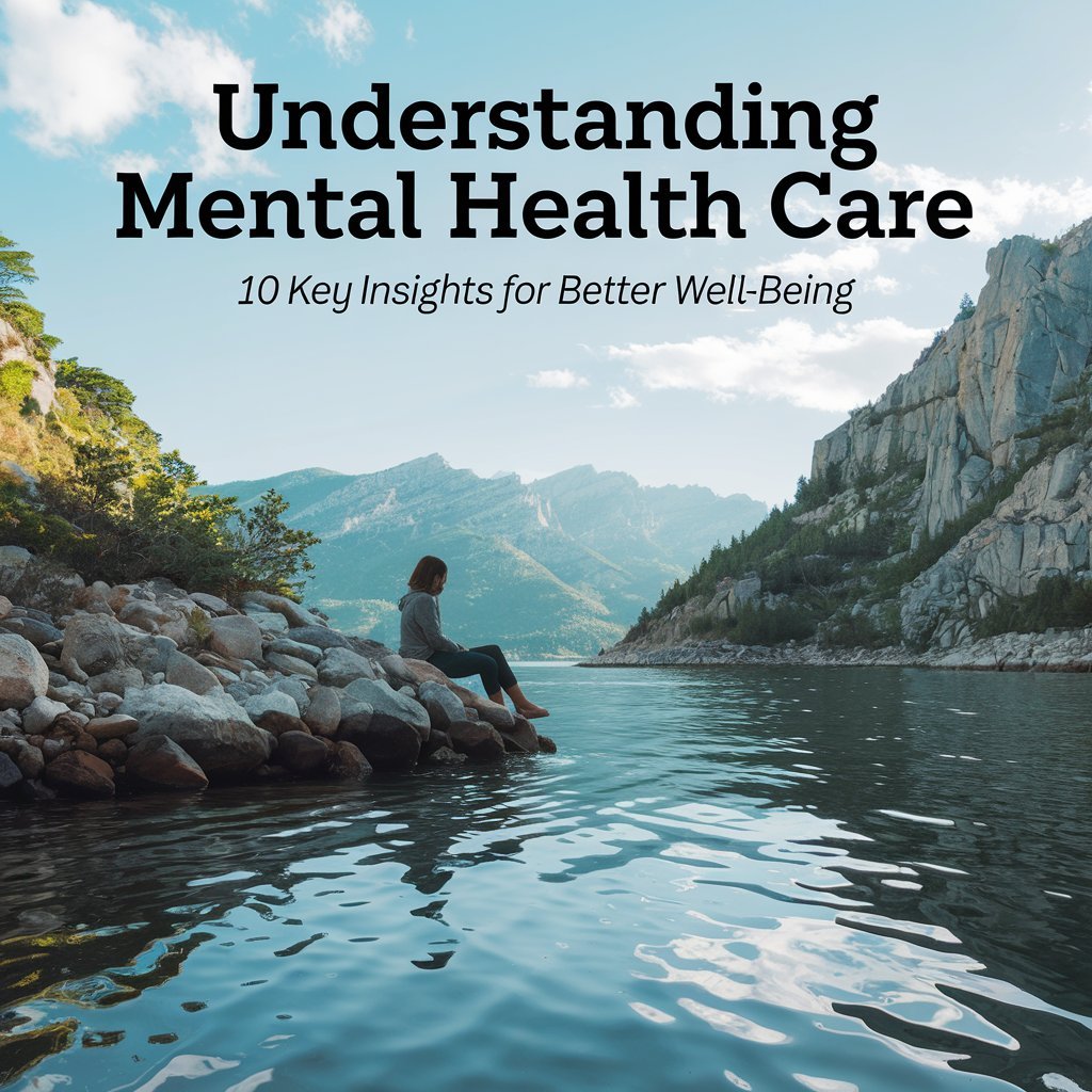 "Visual representation of essential insights for understanding mental health care and promoting well-being."